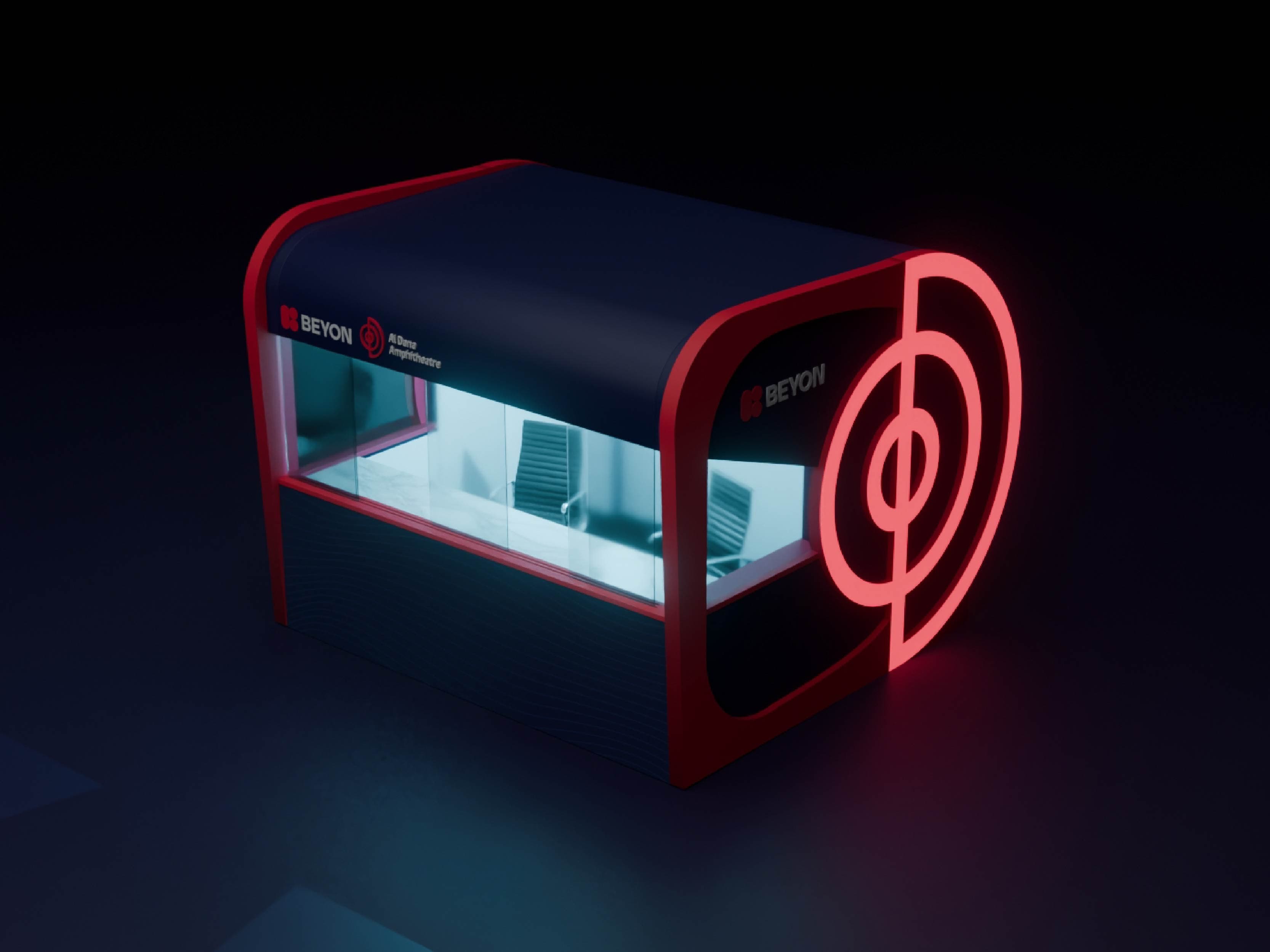 Beyon Al Dana Outdoor Booth — Form